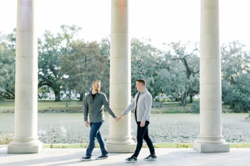 08 Same Sex New Orleans Engagement Portraits