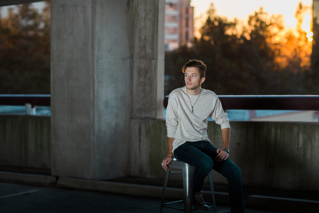 Matt: An AHS Senior 8 downtown lafayette senior portraits 08