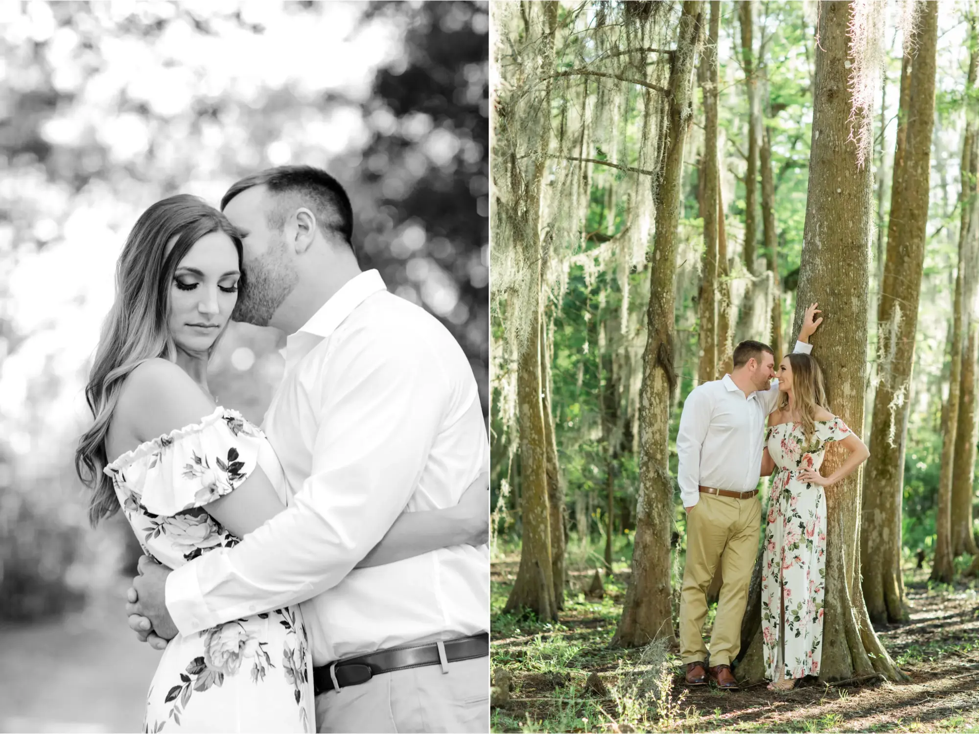 Jennifer & Clayton's Jungle Gardens Engagements 10 junglegardensengagementportraits10