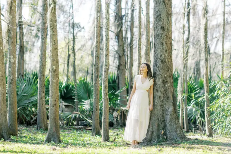 07 Jungle Garden Senior Portraits