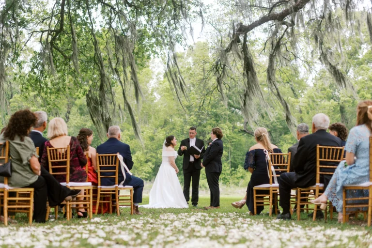 Lake Martin Louisiana Tented Wedding