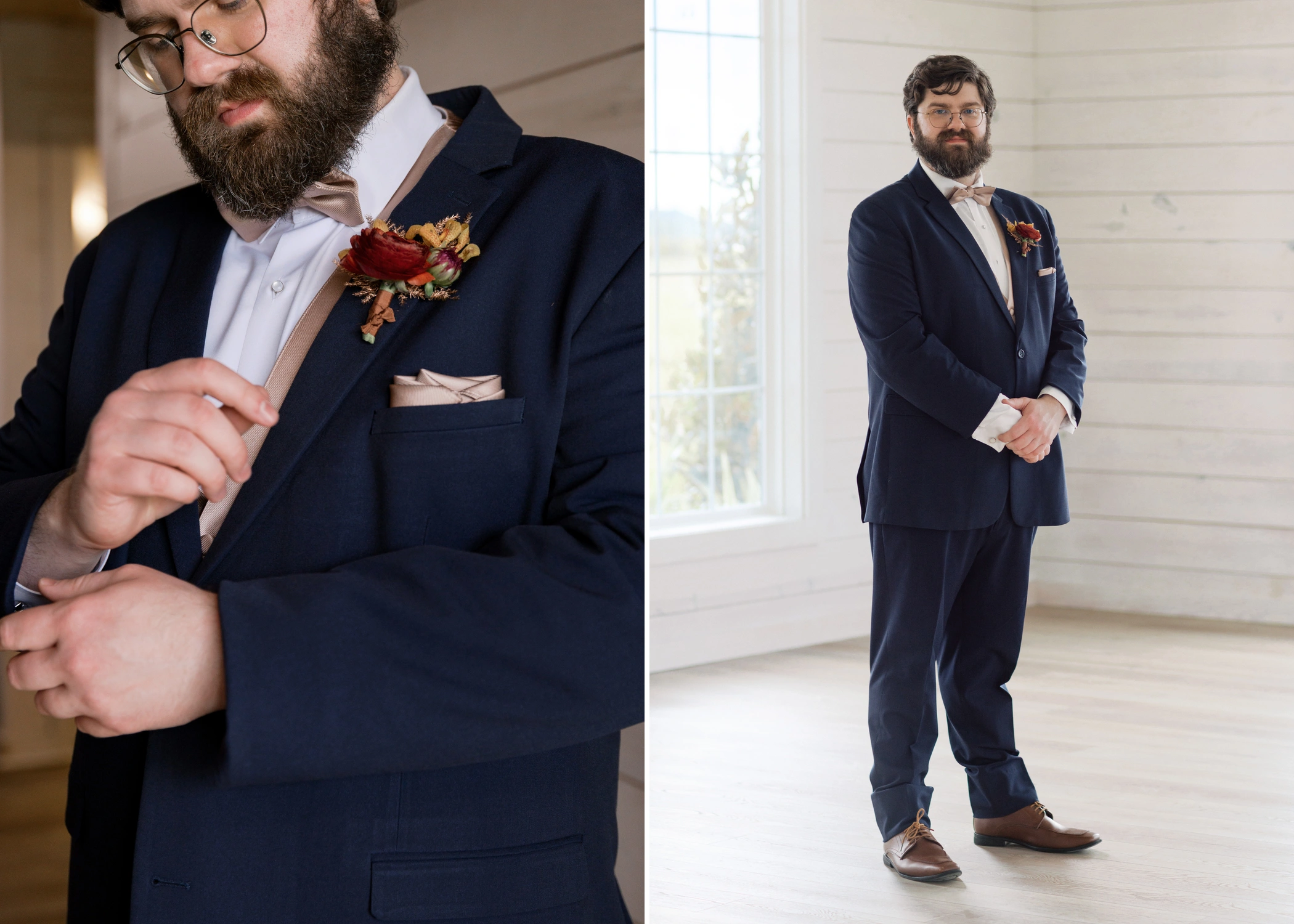 Fall Wedding Groom Prep 08