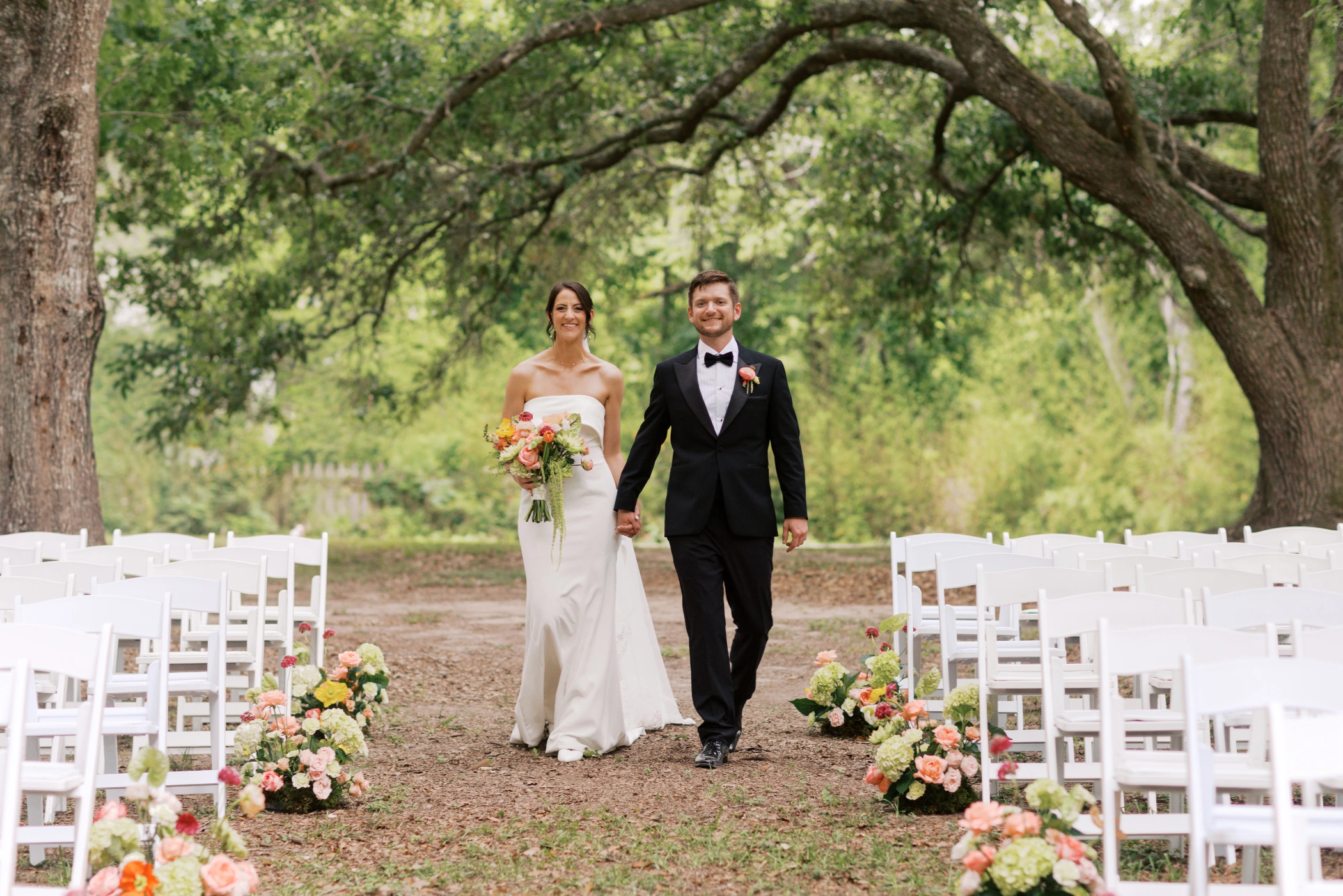 15 bride groom outdoor ceremony location portrait