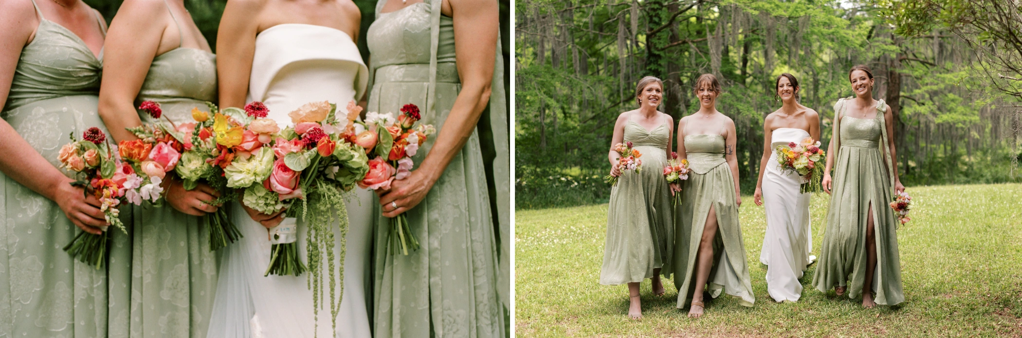17 bridesmaids laughing candid moment