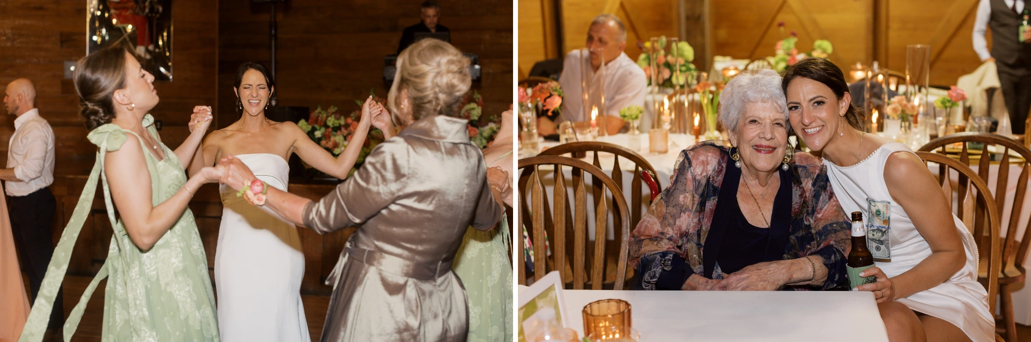 34 bride dancing with family