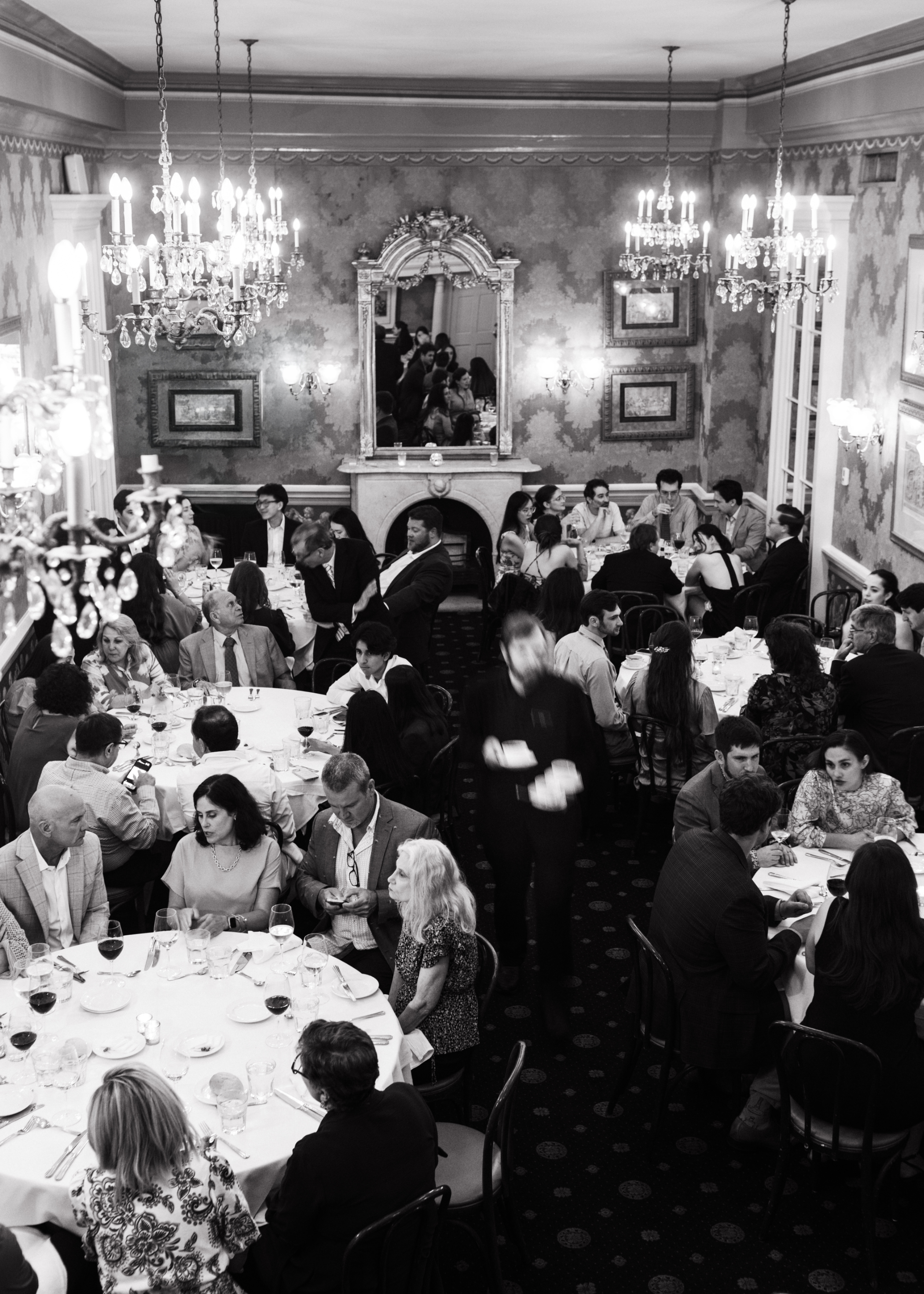 Bird's Eye view of Arnaud's Rehearsal Dinner
