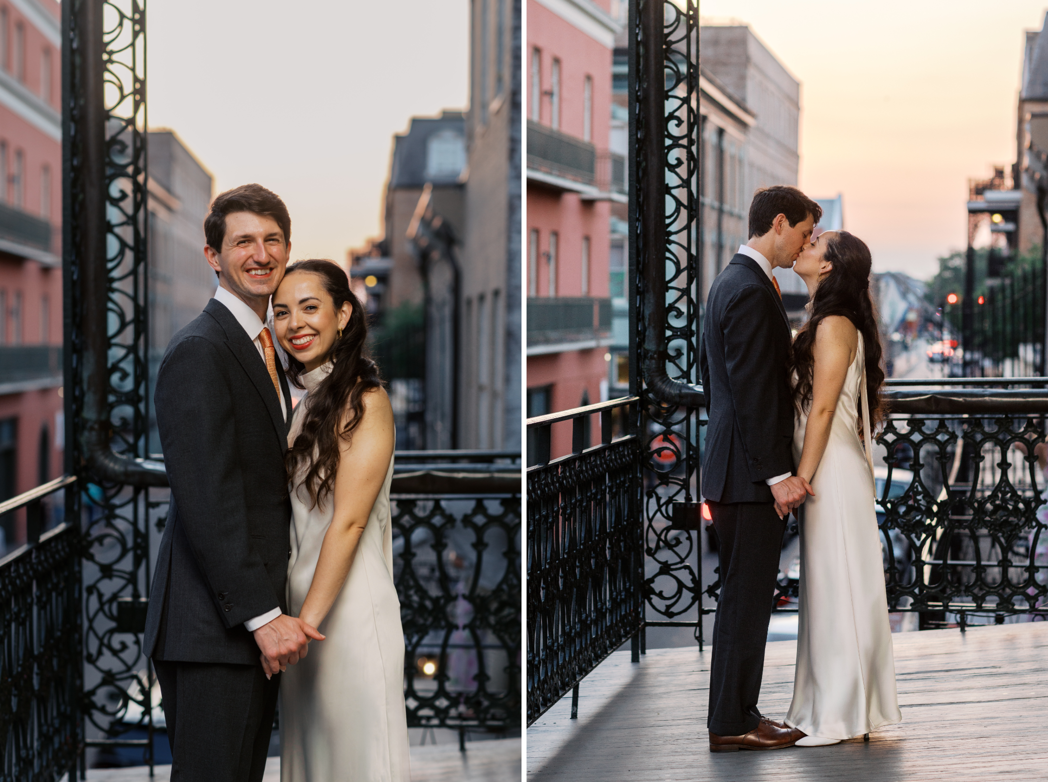 20 bride groom arnauds balcony sunset