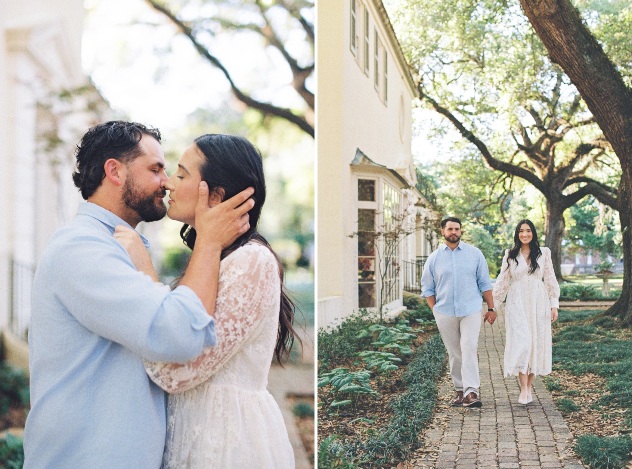 Lafayette engagement photographer captures authentic moment at Alumni Center