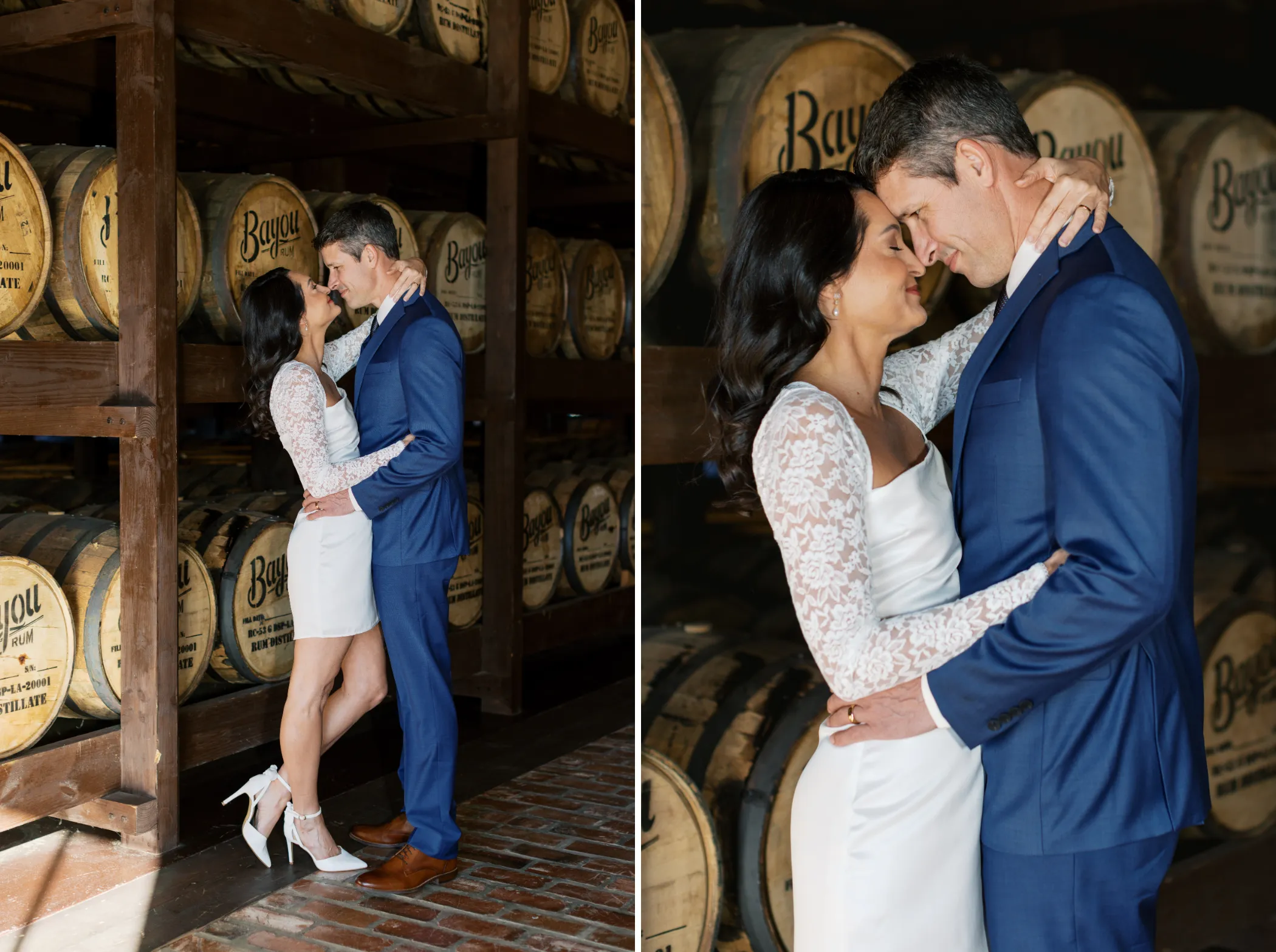 Bayou Rum Distillery Portraits: Lisa & Chris's Secret Elopement Celebration 3 Bayou Rum Distillery portraits