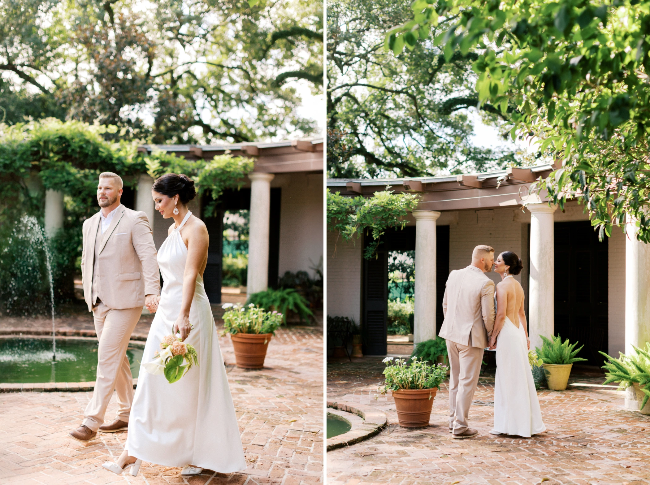 Planning Your New Orleans Elopement: 7 Tips for Photos You'll Obsess Over 3 03 longue vue romantic couple photos