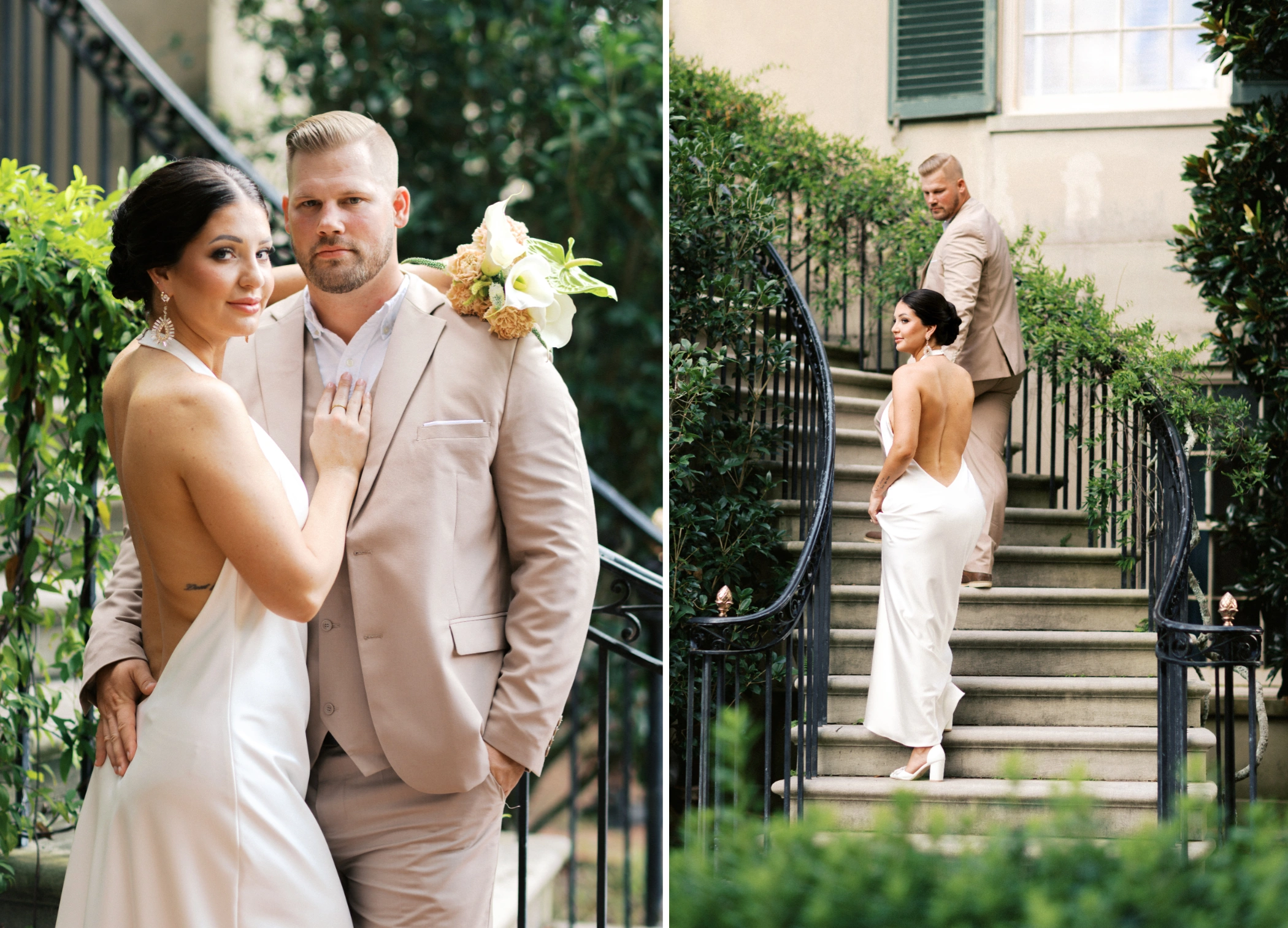 Planning Your New Orleans Elopement: 7 Tips for Photos You'll Obsess Over 4 04 longue vue staircase portraits