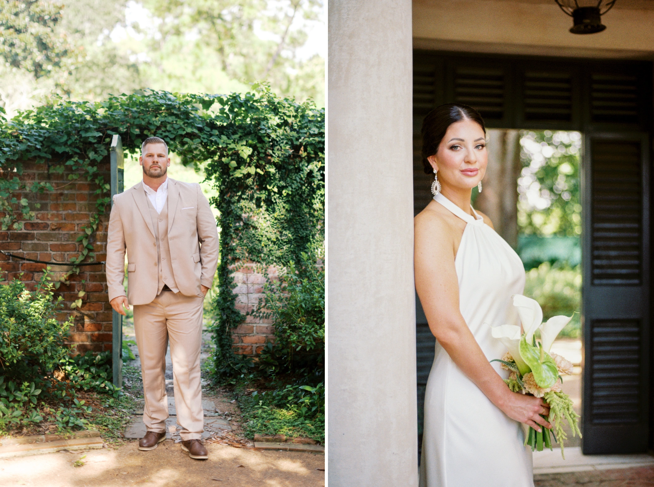 Planning Your New Orleans Elopement: 7 Tips for Photos You'll Obsess Over 5 05 bride portrait groom portrait longue vue