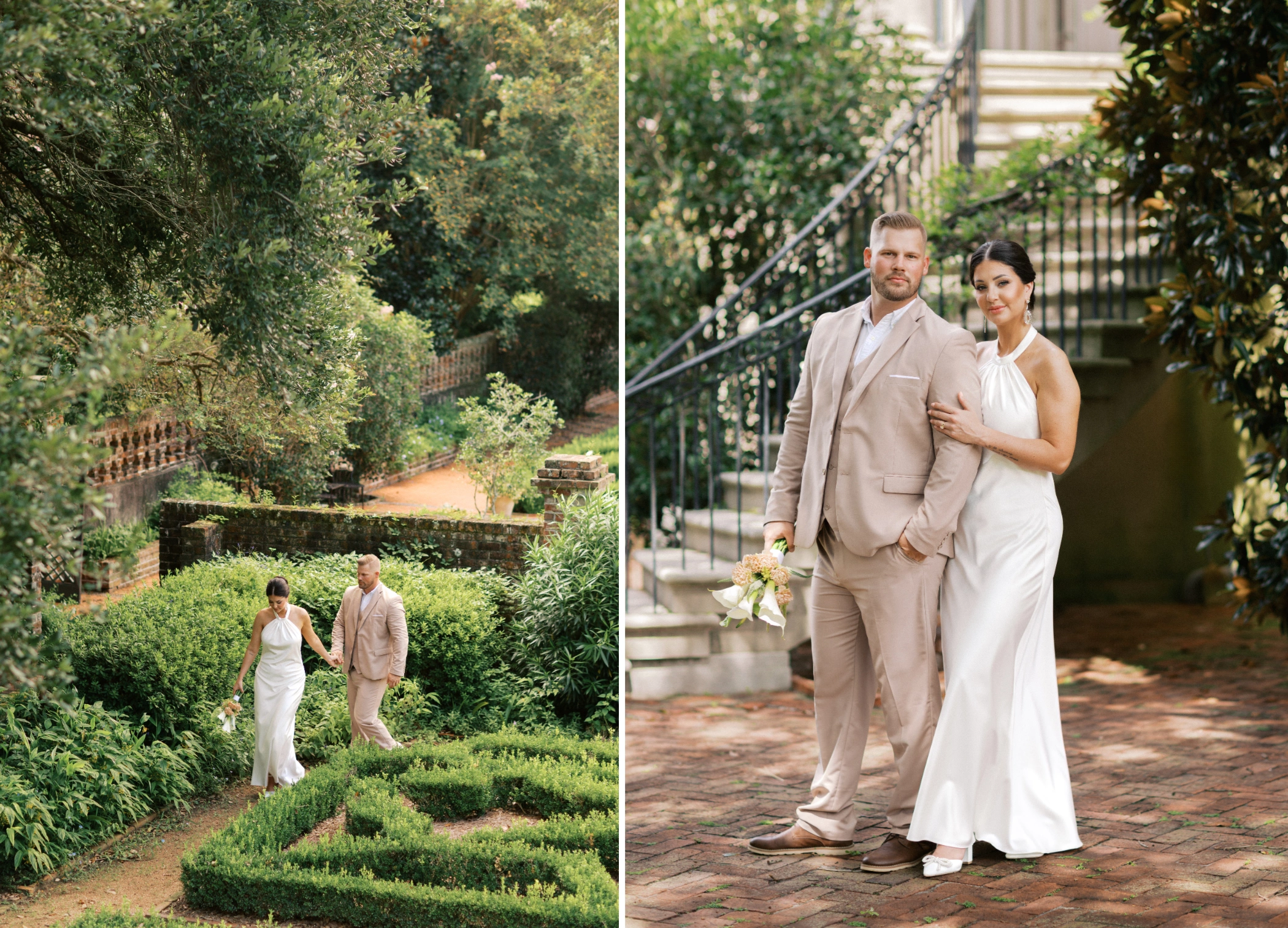 Planning Your New Orleans Elopement: 7 Tips for Photos You'll Obsess Over 7 07 longue vue formal garden portraits
