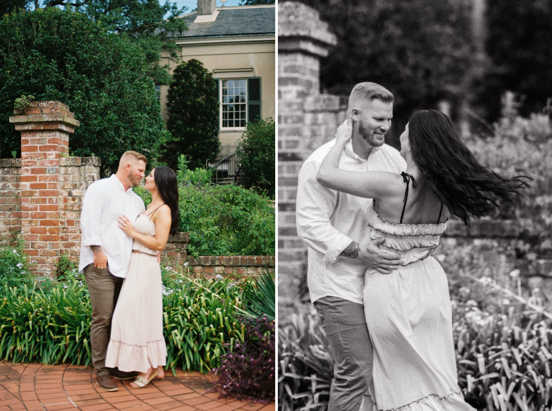07 dreamy couples portrait film grain