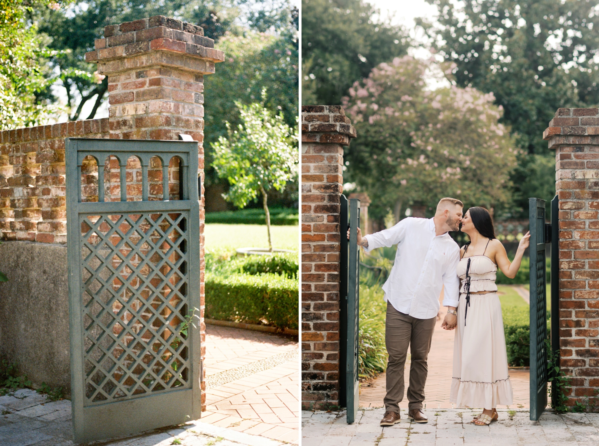 10 garden couples photography kissing