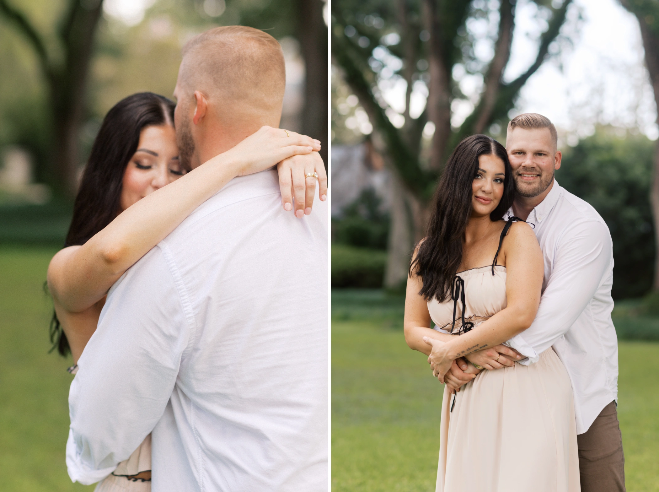 13 garden couples photography embracing